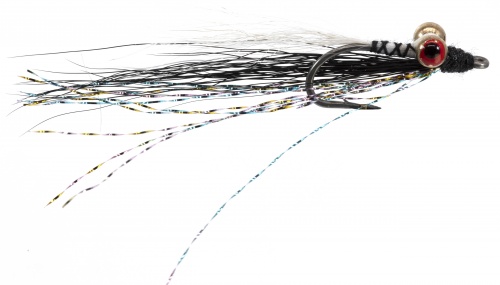 The Essential Fly Saltwater Clouser Minnow Black Fishing Fly